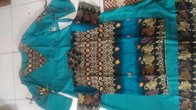 Maura Couple - Sania Ruffle Batik Couple Ori Ndoro Jowi Dnt Garansi Termurah Di Shopee