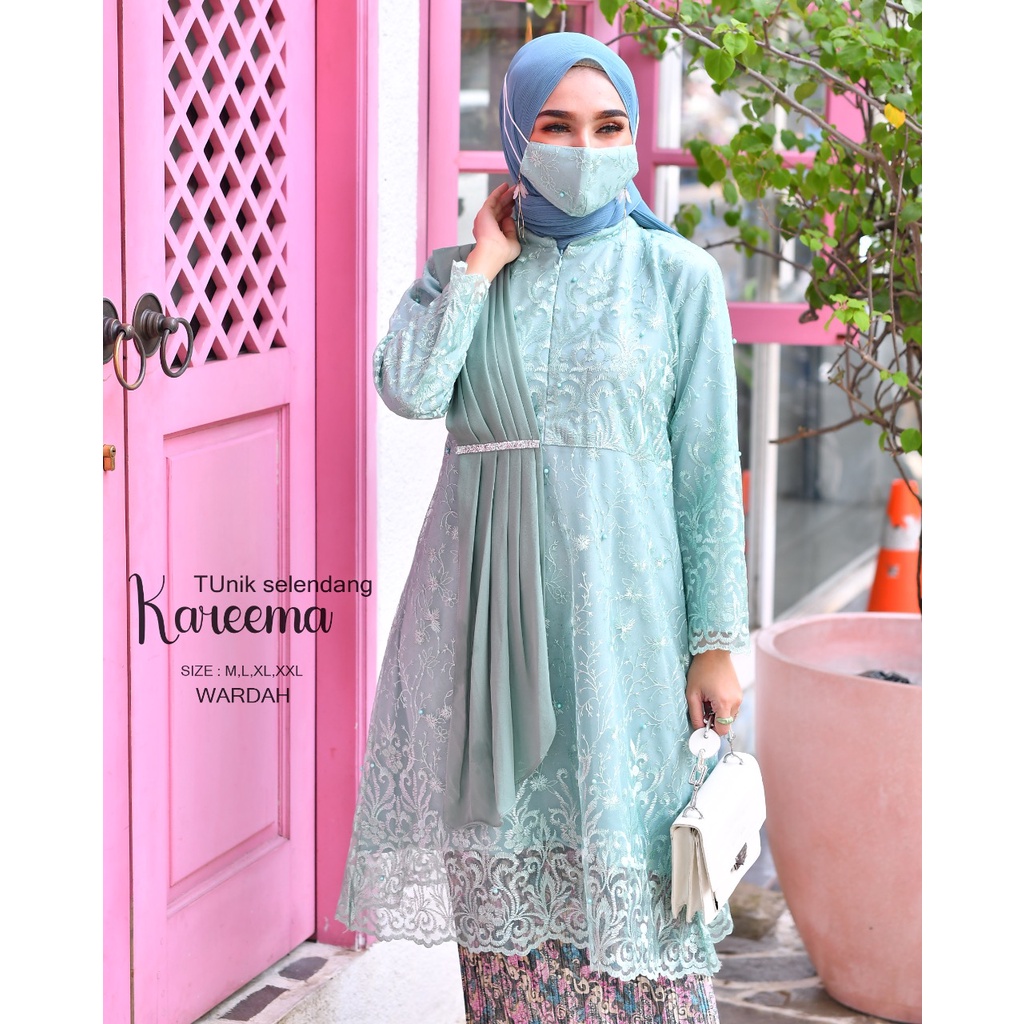 (COD) - SETELAN KEBAYA MODERN - SET TUNIK TILLE MODERN - BAJU KEBAYA MODERN - KEBAYA WISUDA - ATASAN KEBAYA BRUKAT - BAJU KEBAYA - KEBAYA BROKAT - KEBAYA SELENDANG- KEBAYA WISUDA - TUNIK TILLE SELENDANG - KEBAYA TUNIK - KEBAYA MODERN BY KIRANAOL-4
