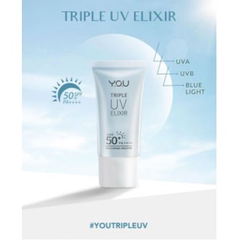 ☘️Yuri Kosmetik☘️ YOU TRIPLE UV ELIXIR SPF50 PA+++