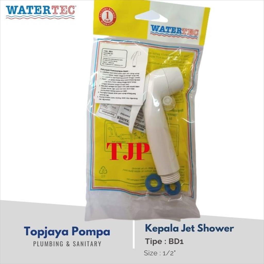 KEPALA JET SHOWER PP  WATERTEC HAND BIDET 301 (FBD-H03019)