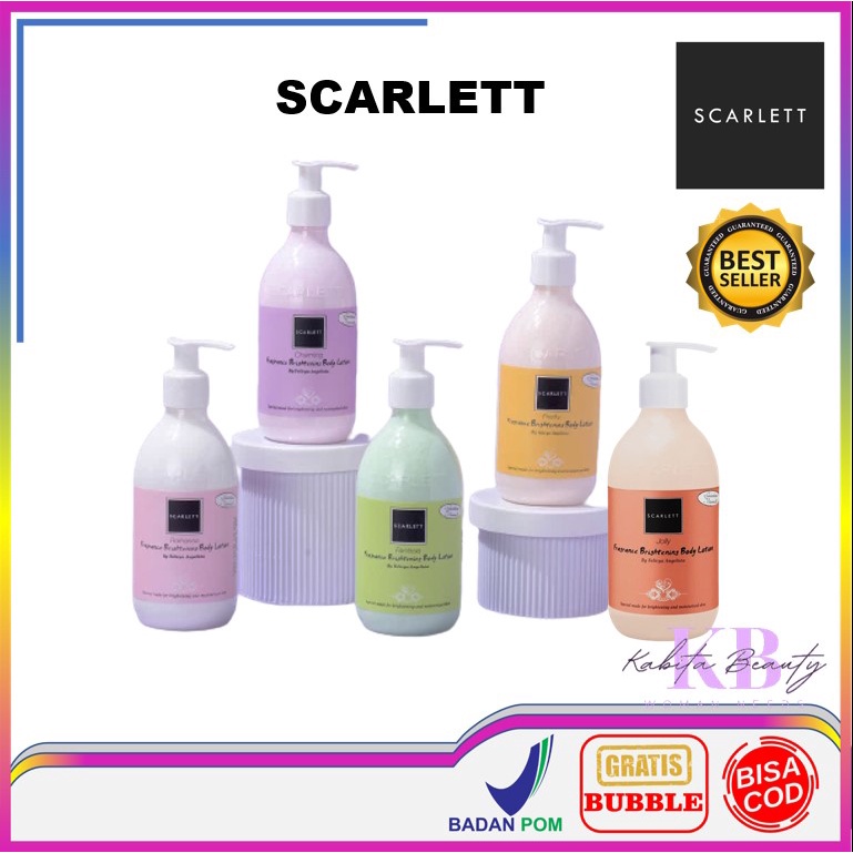 ❤KB❤ Scarlett Whitening Scarlet Skarlet Body Lotion Charming | Handbody Coffe | Body Lotion Romansa