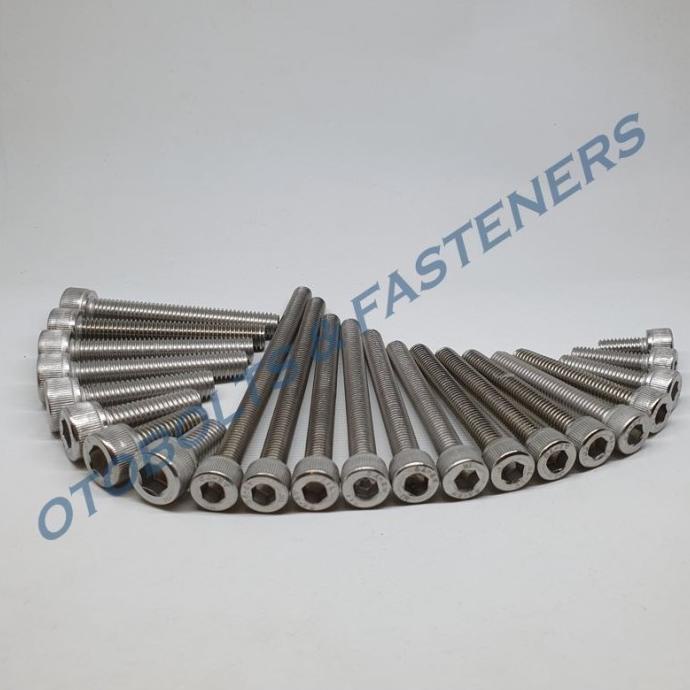 SUS304 Baut L M8 x 85 Stainless Steel / Baut Socket / Baut Stainless otobol75 Ayo Beli