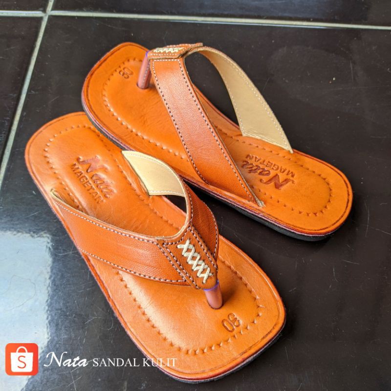 Sandal Kulit Anak Laki-laki  -  Nata Magetan