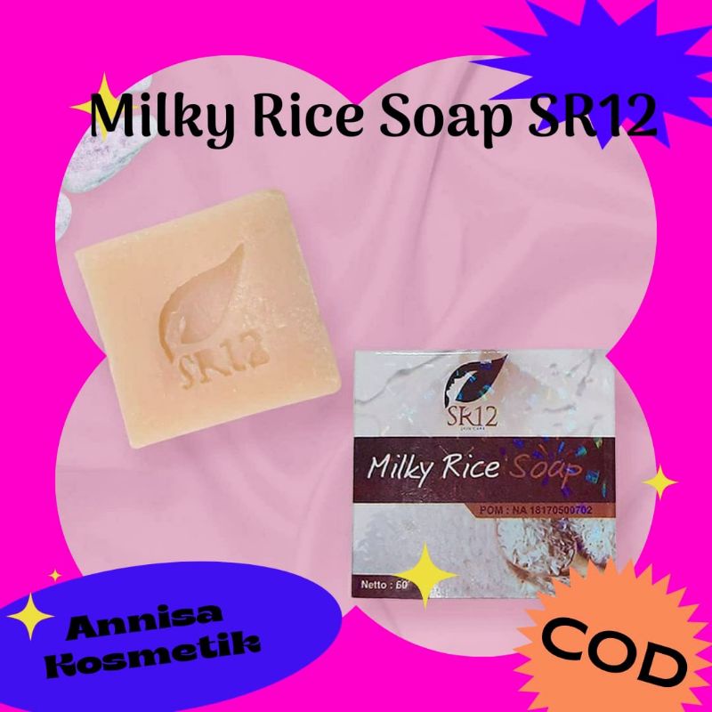 

Milky rice soap SR12 Herbal Skincare