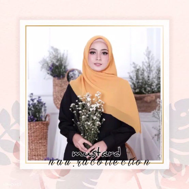 Hijab Segi Empat by Naura
