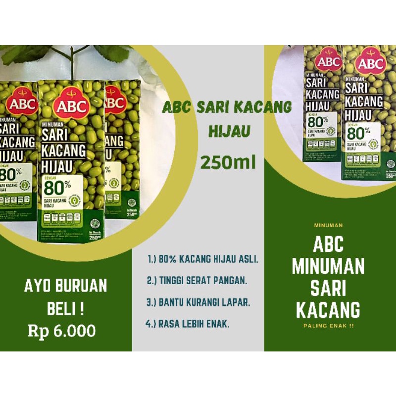 

ABC SARI KACANG HIJAU