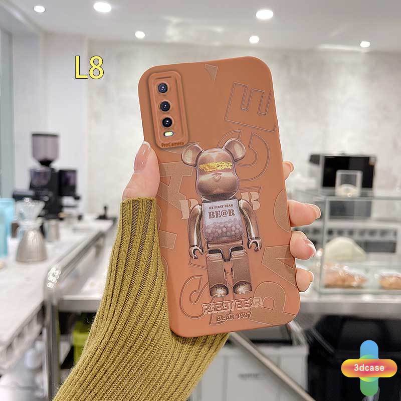 Soft Case Motif Cartoon Robot Bear Angel Eyes Case VIVO Y21 2021 Y12S Y12 Y20 Y91C Y30 Y21S Y20S Y12i Y15S Y91 Y30i Y93 Y95 Y15 Y17 Y53 Y50 Y53S Y51 2020 Y51A Y15A Y10 Y76S Y76 Y33S Y1S Y11 Y31 Y20i Y91i Y90 Y51S Y12A