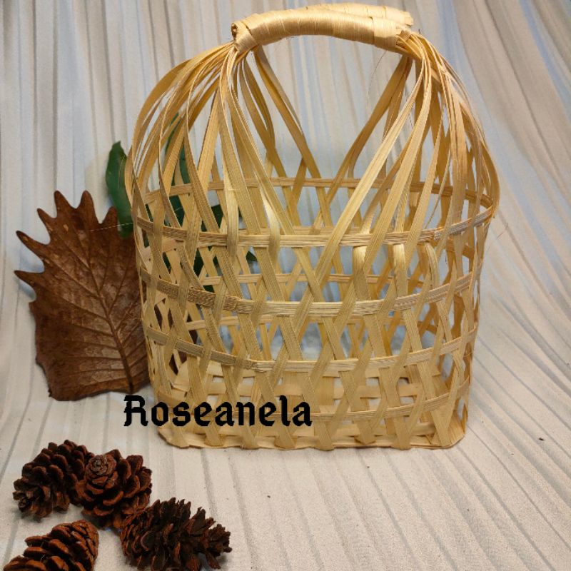 Keranjang Bambu Keranjang Besek Tas Besek Termurah Keranjang Hampers Keranjang Parsel Keranjang Buah