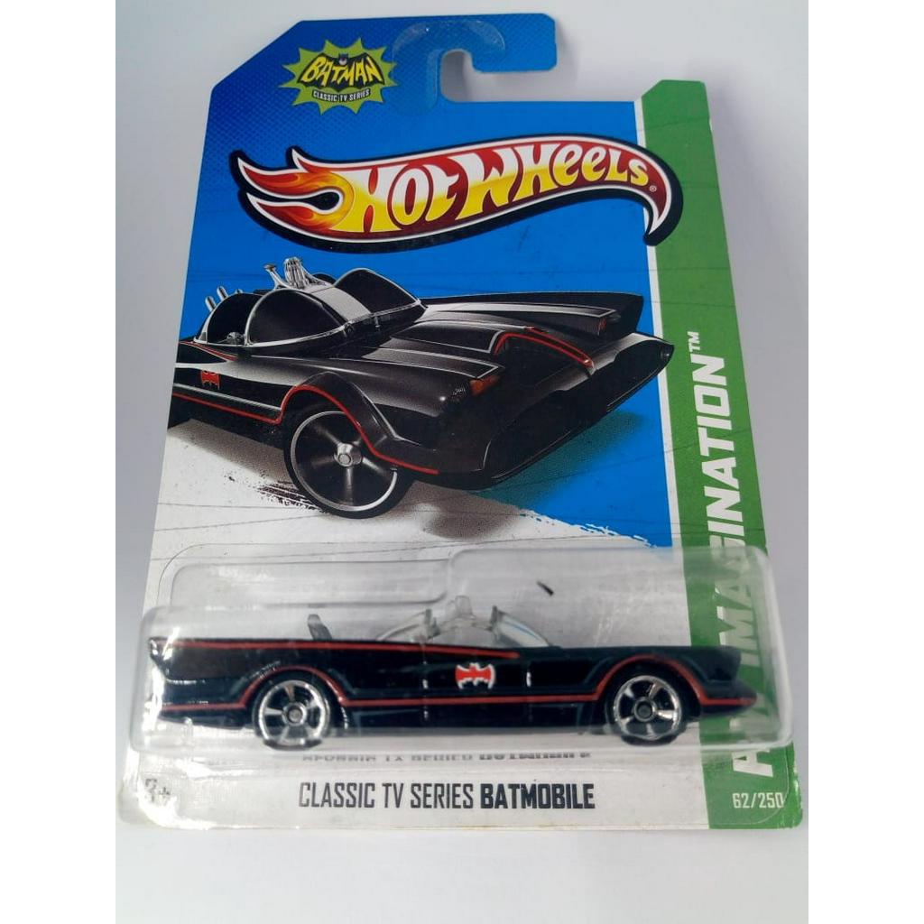 Hot Wheels - Classic TV Series Batmobile Black Batman Classic TV Series