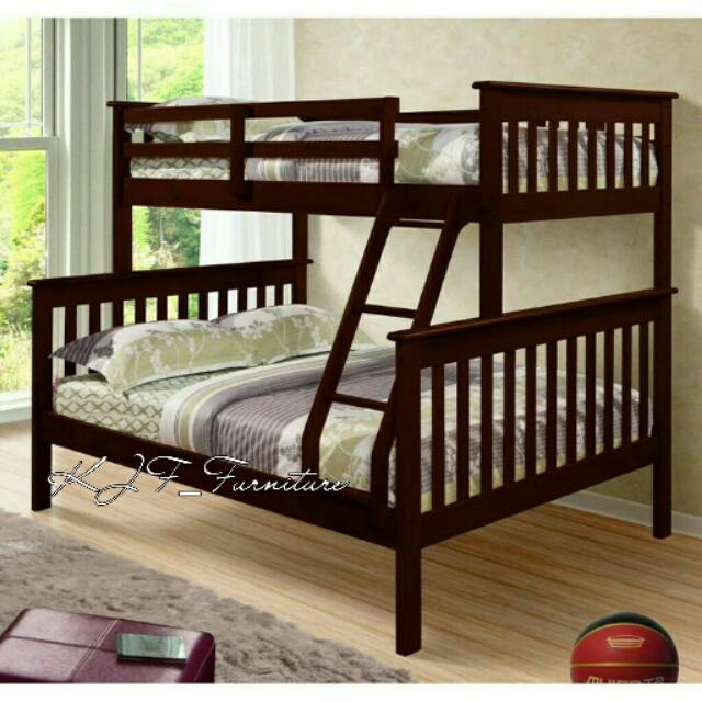 Tempat tidur anak tingkat I dipan anak tempat tidur anak minimalis dipan tingkat kjf furniture