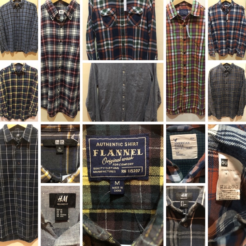 Jual KEMEJA & FLANEL BRANDED | Shopee Indonesia