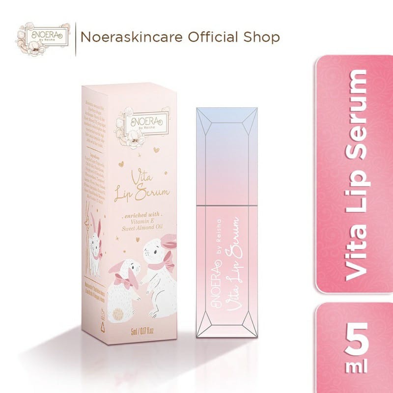 NOERA VITA LIP SERUM / LIP SERUM NOERA / NOERASKINCARE VITA LIP SERUM LIP GEL BPOM