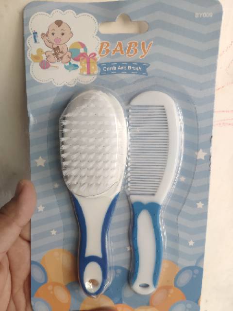 LZ.N29 Sisi bayi 2in1 tipe 2. Sisir dan sikat anak