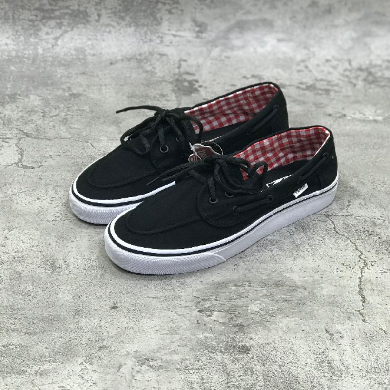 Vans Zapato Black white