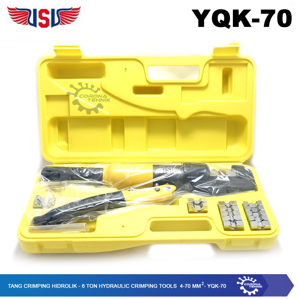 YQK-70 - Tang Crimping Hidrolik - 6 Ton Hydraulic Crimping 4-70 mm