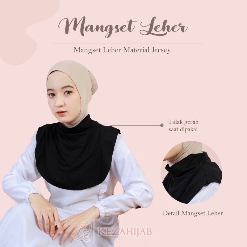 Manset Leher Spandek/Manset Adem Banget/MANSET HIJAB