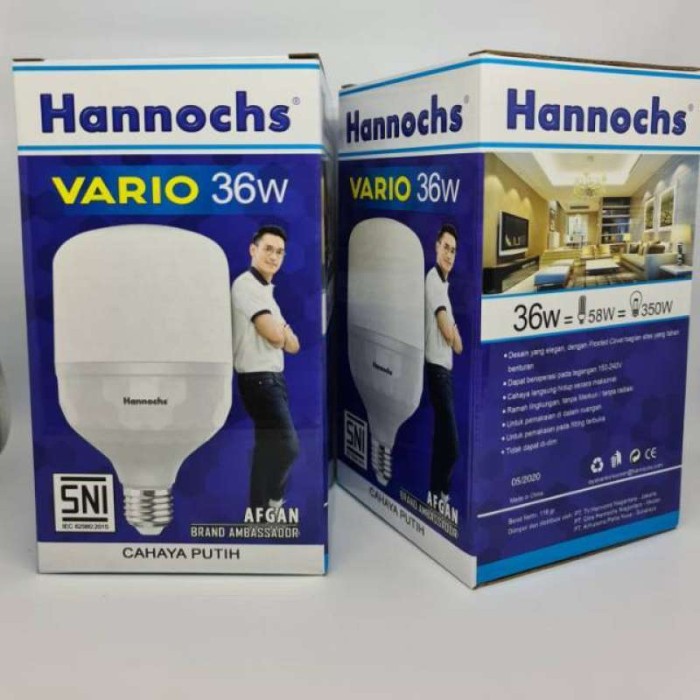 Hannochs LED Vario 36W Cool Daylight/Putih