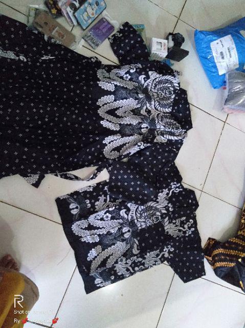 Couple Batik Keluarga Terbaru Sania Ruffle Batik Couple Ori Ndoro Jowi Dnt Garansi Termurah Candi