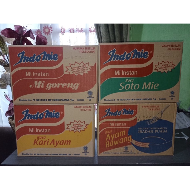 

Indomie Ayam Bawang 1 Dus Isi 40 Pcs