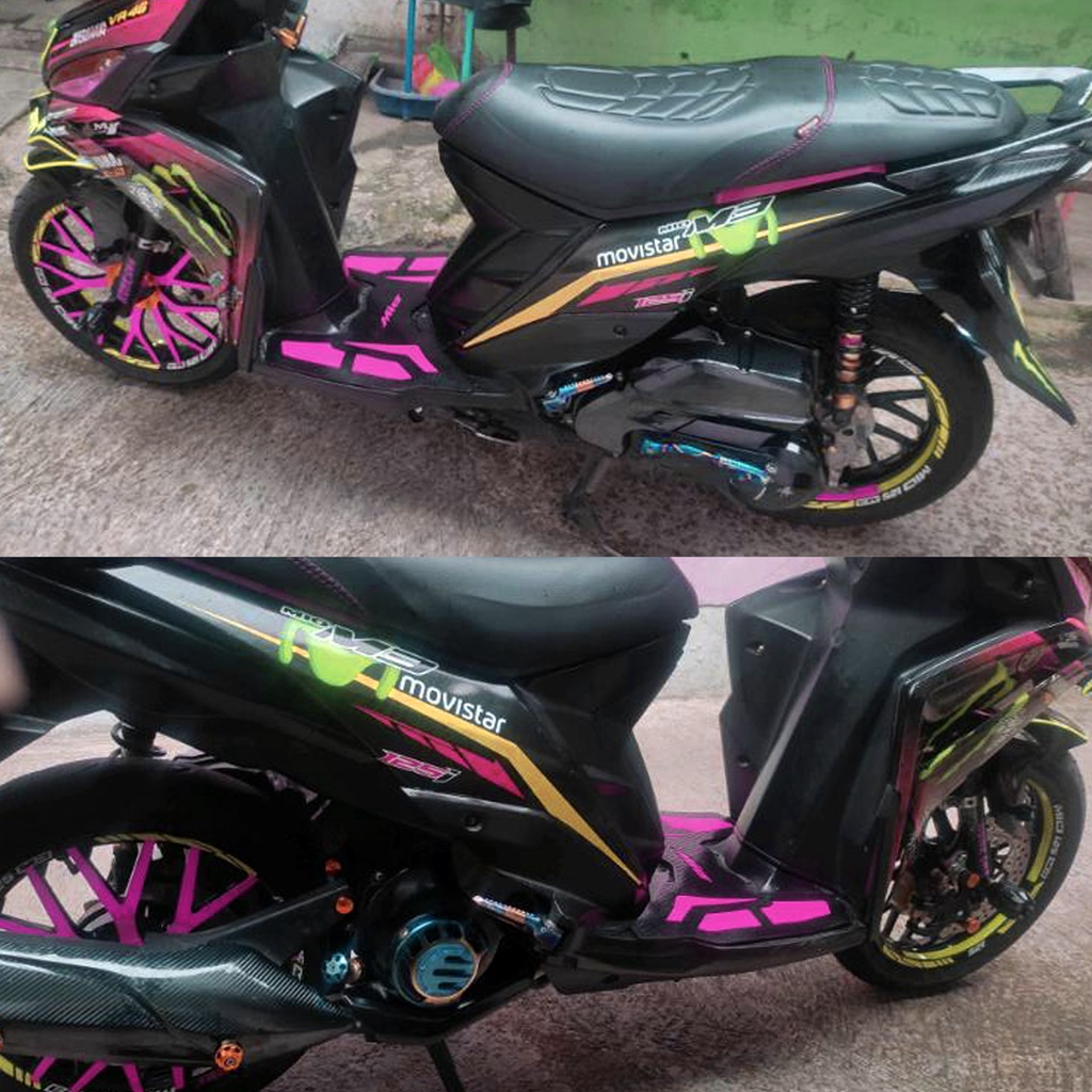 KARPET KESET PIJAKAN KAKI YAMAHA MIO SPORTY MIO SOUL MIO LAMA Bahan Tebal