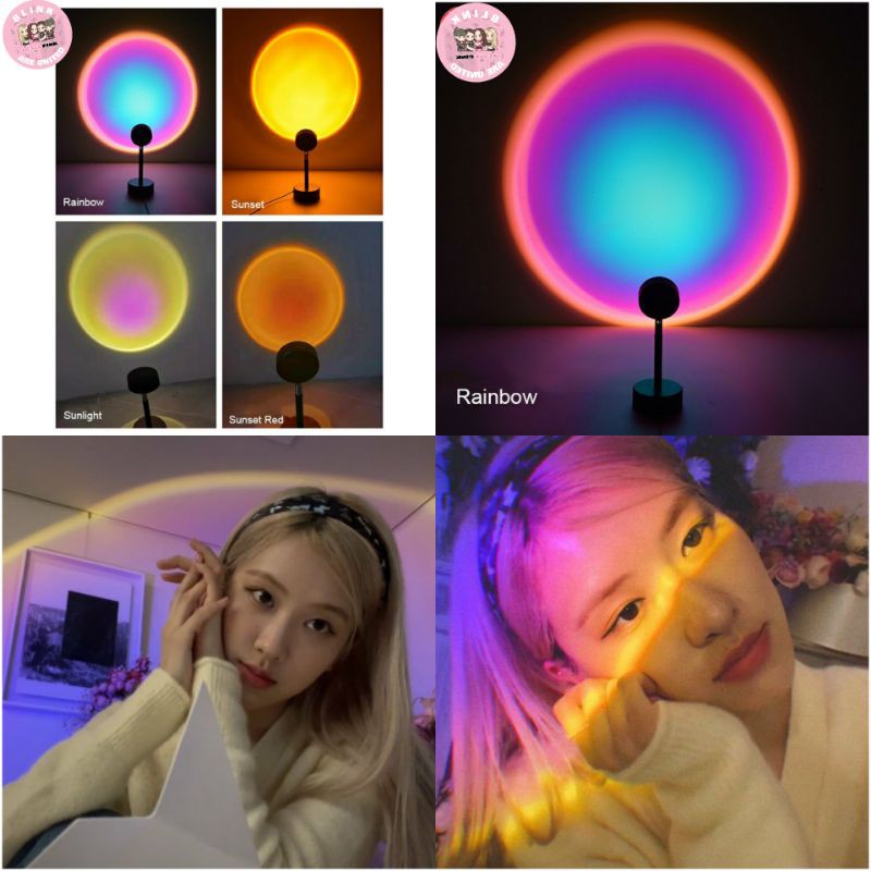 Rosè BLACKPINK Lamp Rainbow