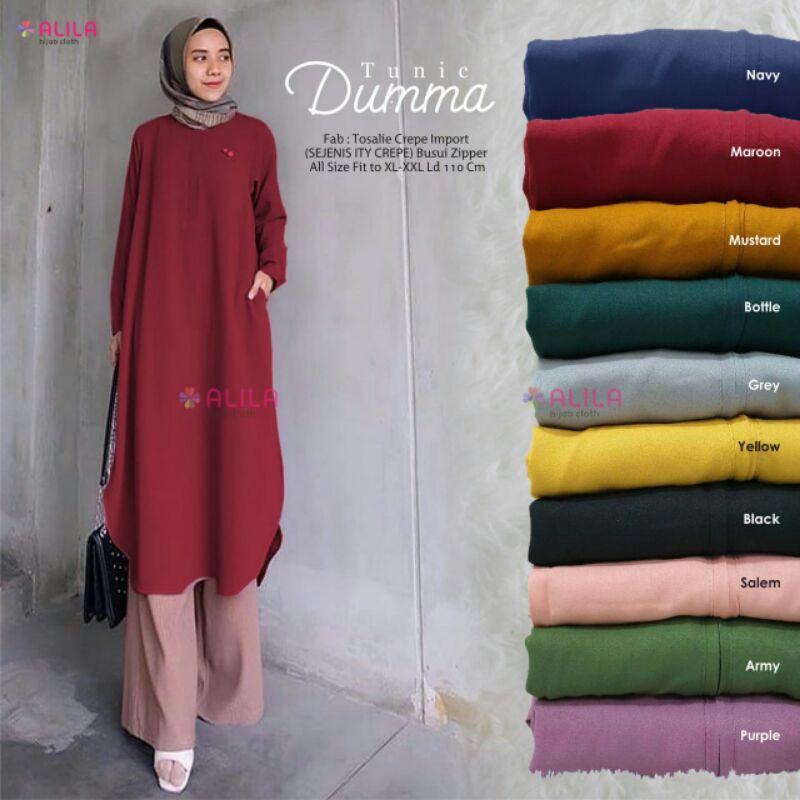 Dumma Tunik By Alila Hijab || Tunik