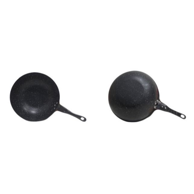 WAJAN HITAM TEBAL/WOK PAN 30CM