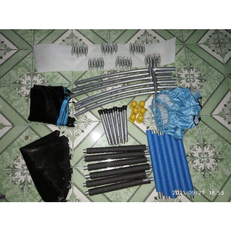 trampolin preloved pesanan