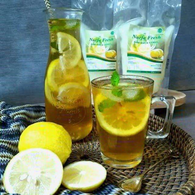 

Nurfa Fresh Sari jeruk lemon isi 500 ml