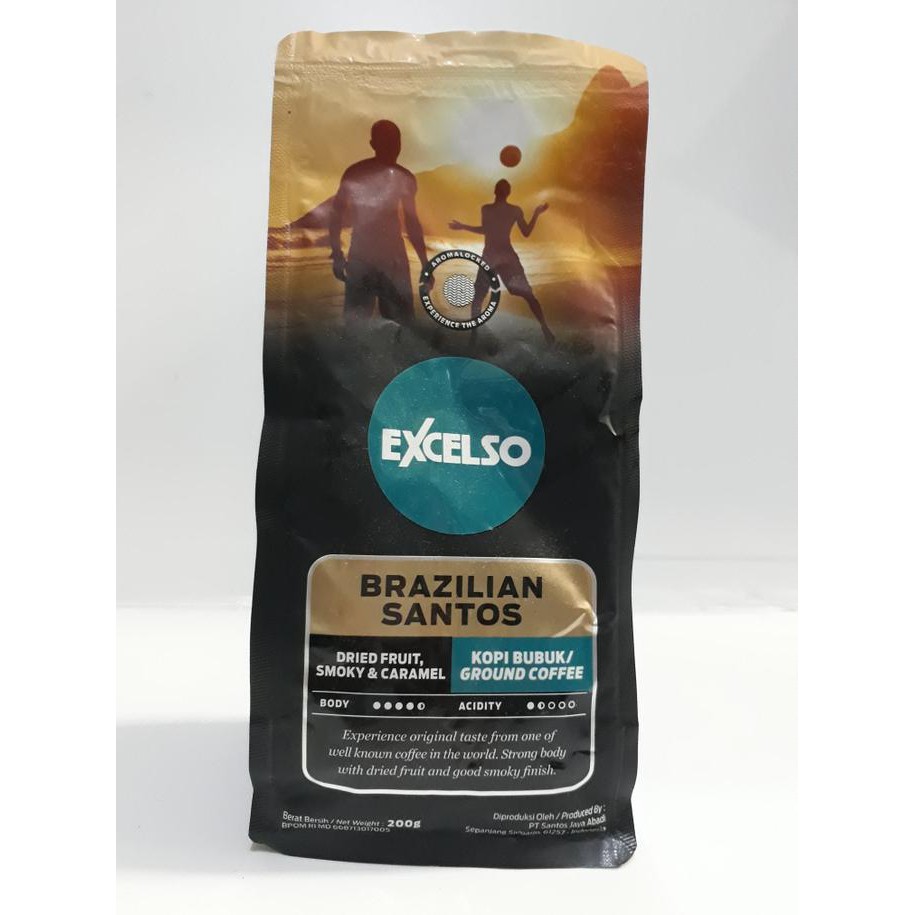 

excelso bubuk brazilian santos 200 gram