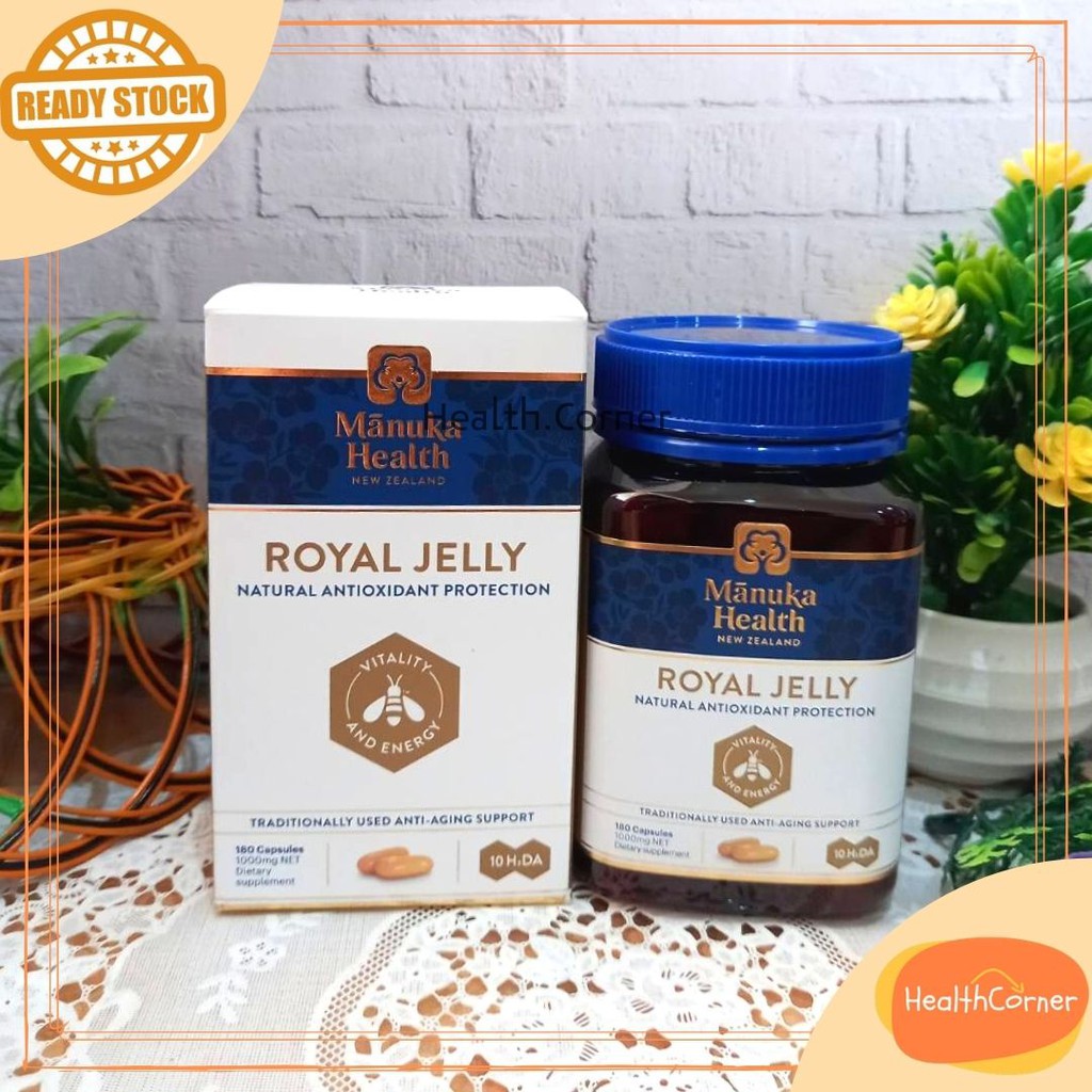 Manuka Health Royal Jelly 180 Caps