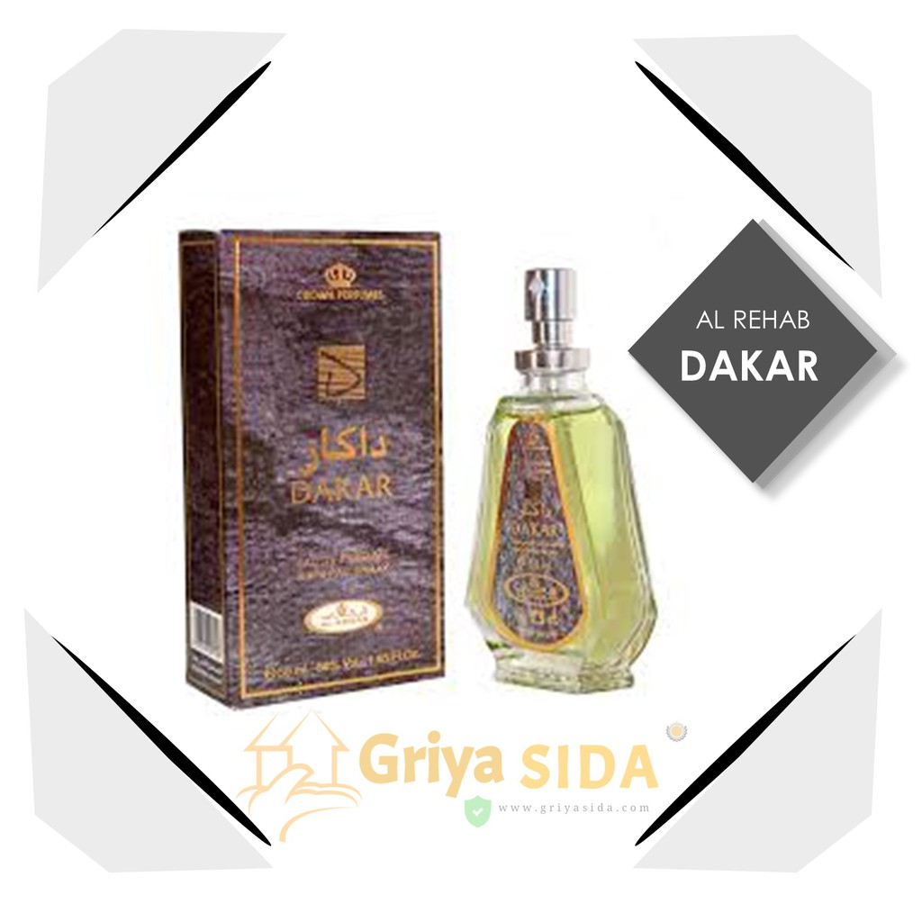 Parfum al rehab dakar 50ml original minyak wangi alrehab spray aroma dakar PROMO!