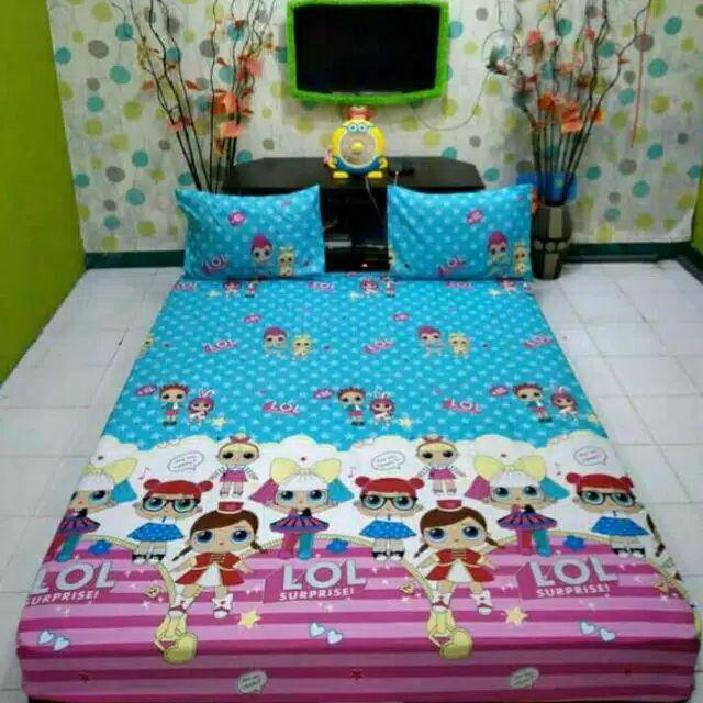 Seprai Karakter Seprei Homemade Ukuran 200×200 Seprai Sarung Bantal  Seprai Sarung Bantal Guling