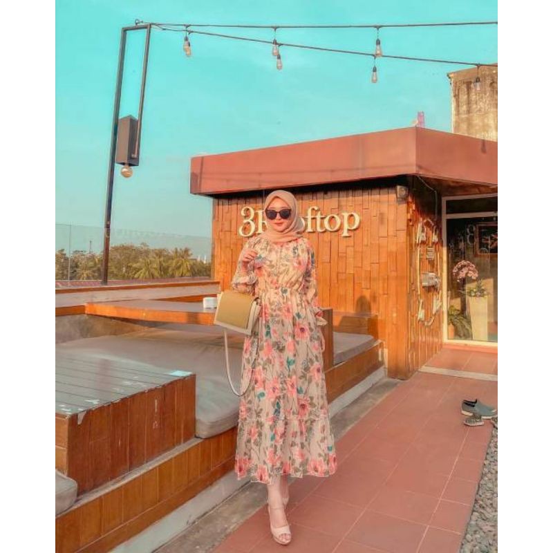 Sonia Dress Pesta Zara Maxi Import Motif Bangkok Tunik Zara Ceruty Maxy Tinna Dress Pesta Muslim Leb