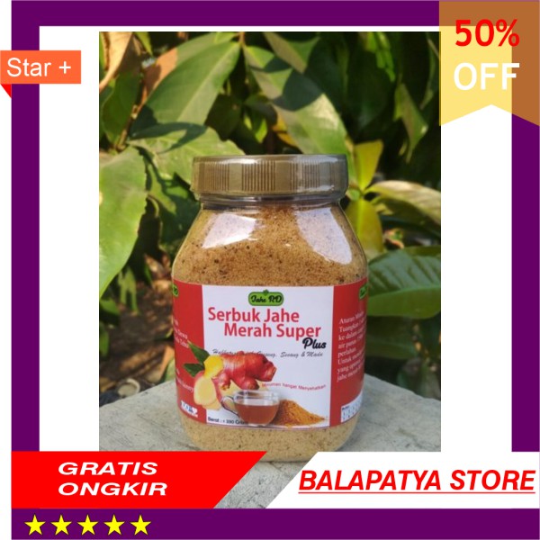 

40 OFF KHUSUS HARI INI !!! Serbuk Jahe Merah Super Plus