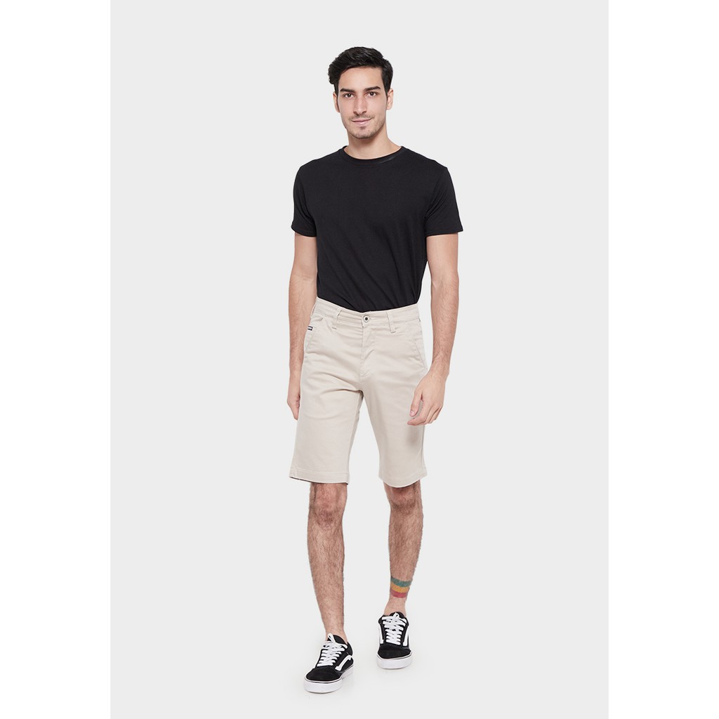 JBBoss Celana Pendek Chinos Short Pants (Cream) / Ramayana Jatinegara