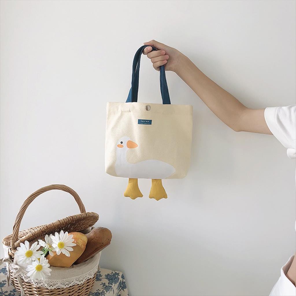 Tas Tote Bag Mini Dazui Duck Totebag Bebek Trend Kekinian (RSL) NR