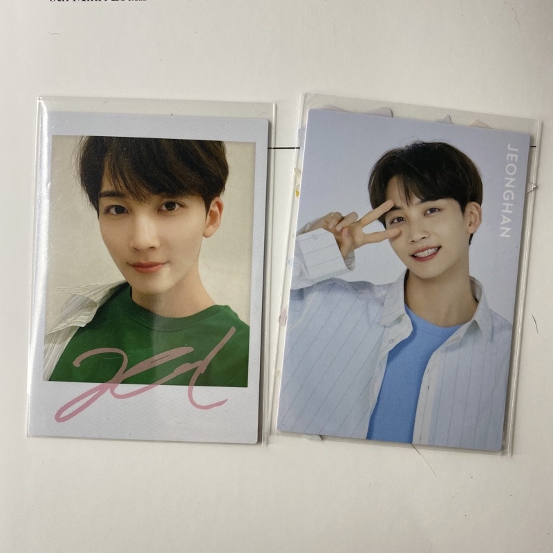 Trading Card TC Jeonghan Shitajiki Japan Dome Tour 2020