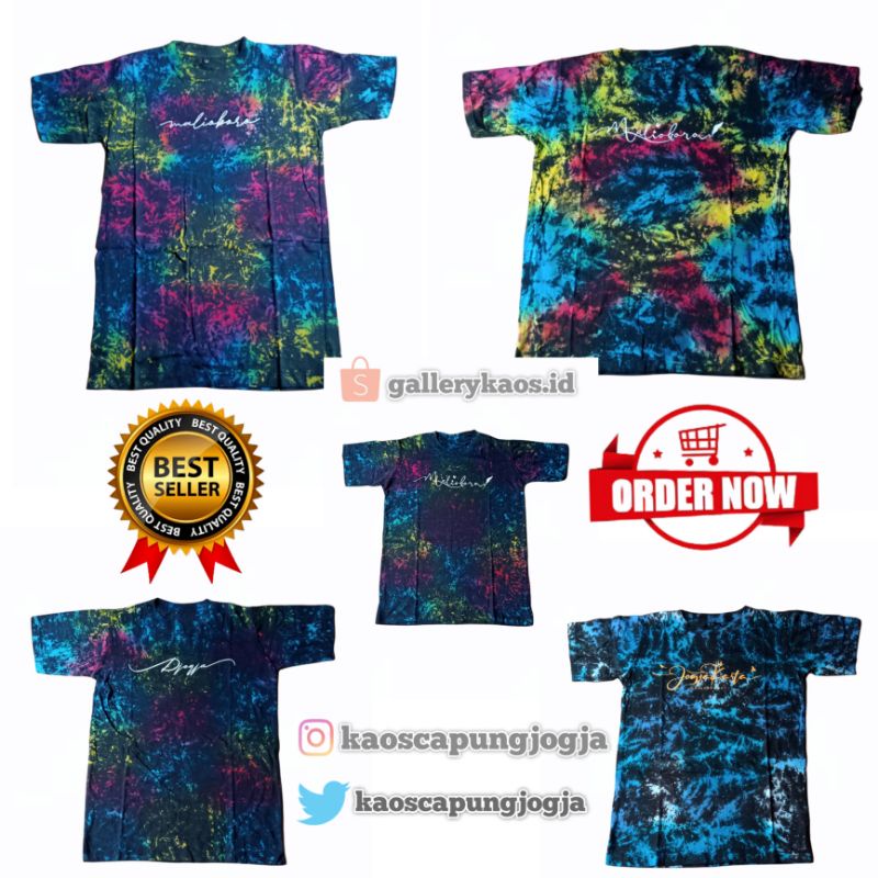 Kaos Tie Dye Kaos Tie Dye Wanita Kaos Tie Dye Pria Kaos Jogja Jumbo Kaos Oleh Oleh Kaos Oleh Oleh Jo