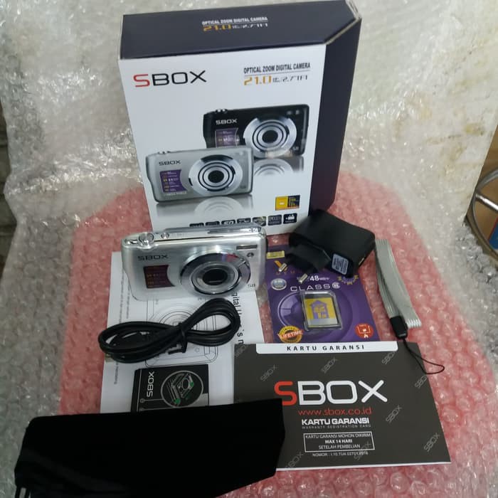 New kameraCamera Digital SBOX 20MP Free Bag