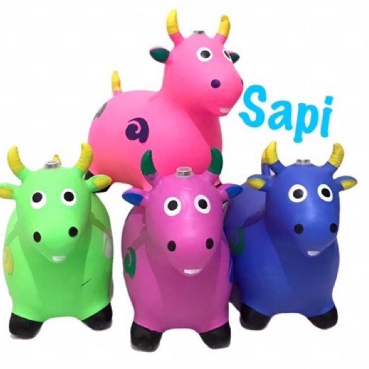 ♣ -Jeys JUMPING ANIMAL KUDA KUDAAN KARET MAINAN ANAK JUMBO(READY STOK) ✈