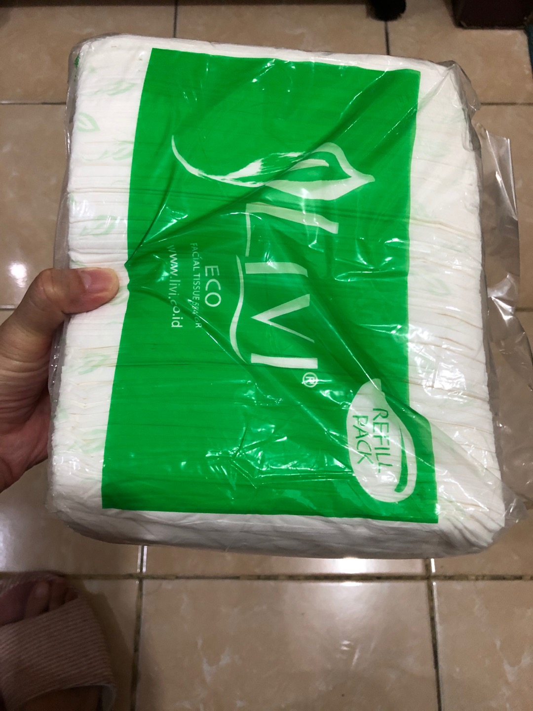 Tissue Livi Eco/tissue Facial/tissue Lembaran