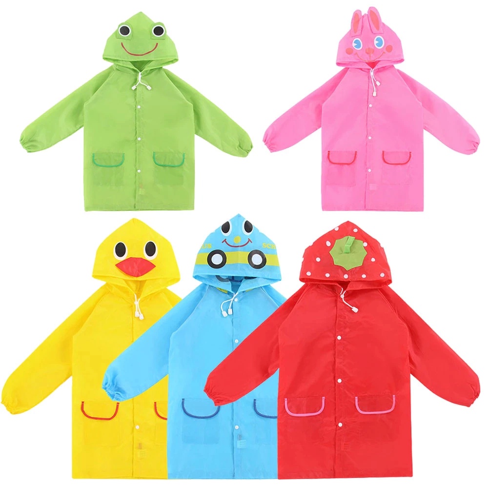 Jas Hujan Anak Karater - Funny Raincoat - Jas Hujan Anak Lucu