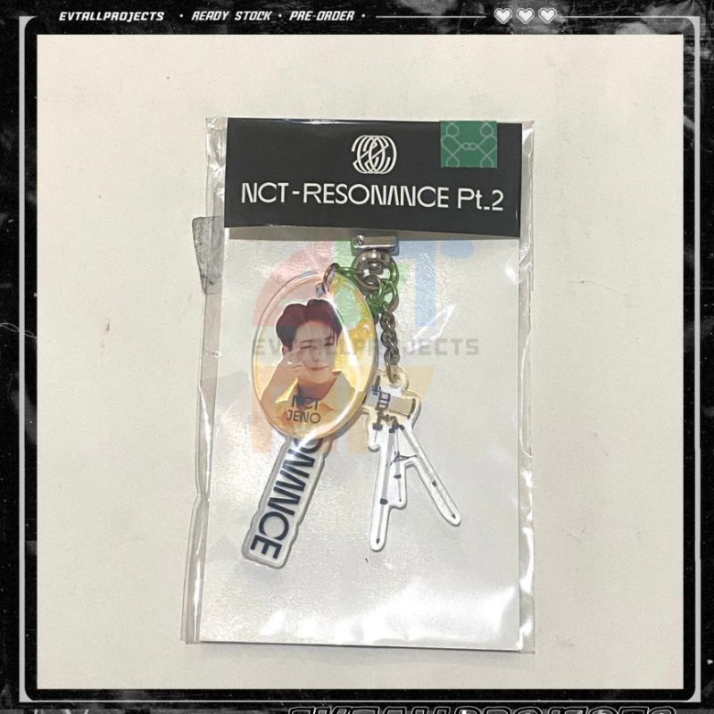 READY JENO NCT RESONANCE PT.2 KEYRING