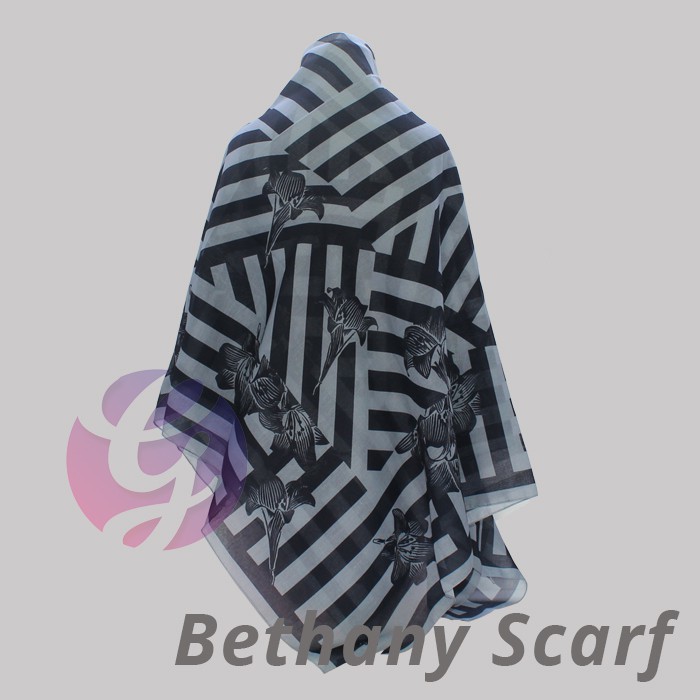 Zoya Hijab Segi Empat Bahan Voal Tyrex (Bethany Scarf)