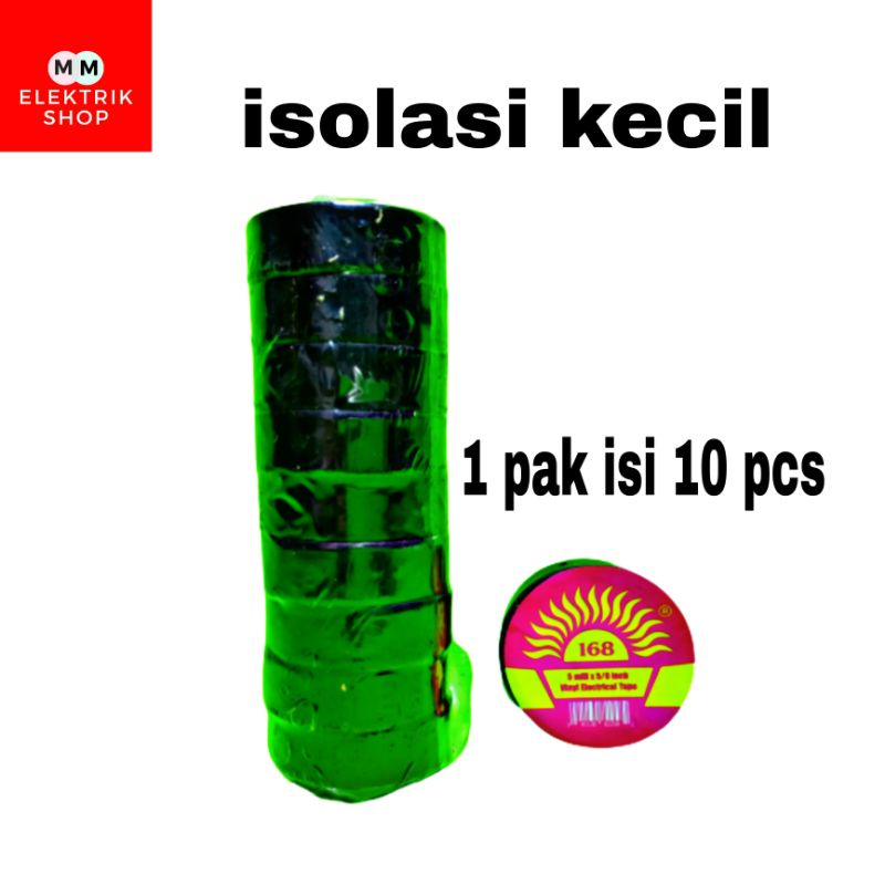 Isolasi Hitam Kecil Bulat Best Seller HOKI TAPE