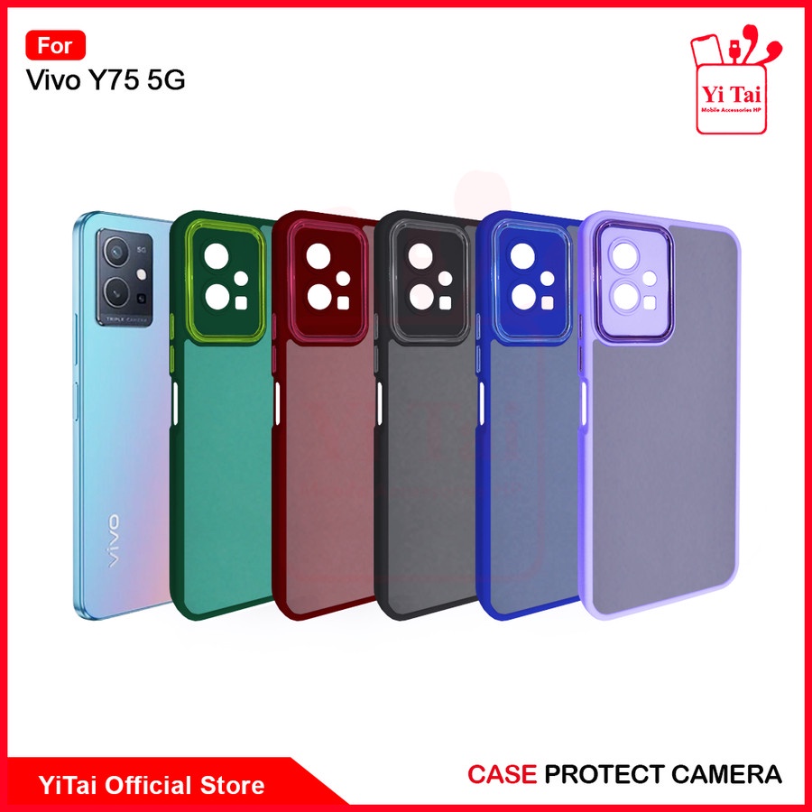 YC02 CASE YI TAI PROTECT KAMERA VIVO Y75 5G Y12 Y15 Y17 - BDC