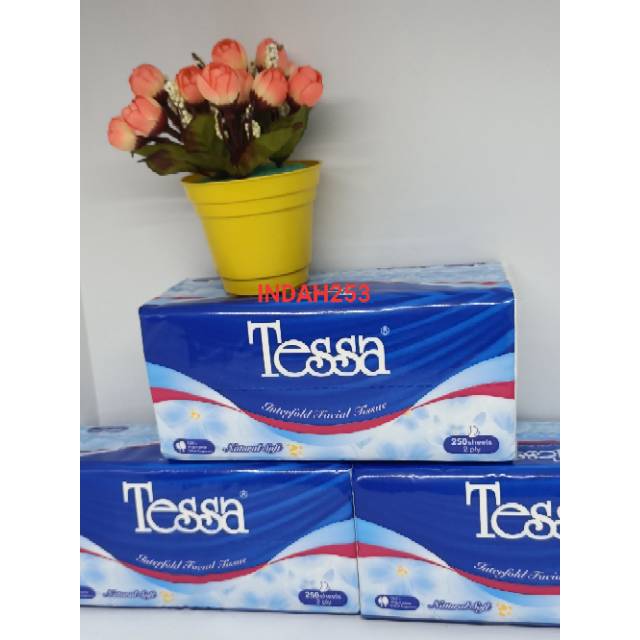 TISSUE TESSA 250 SHET HARGA PALING MURAH