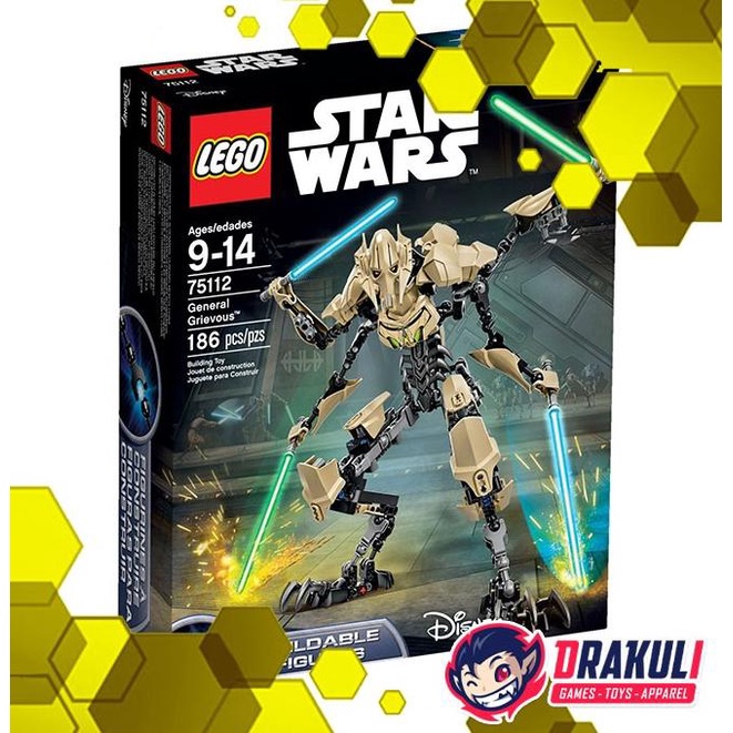 Toys Lego Star Wars General Grievous 75112
