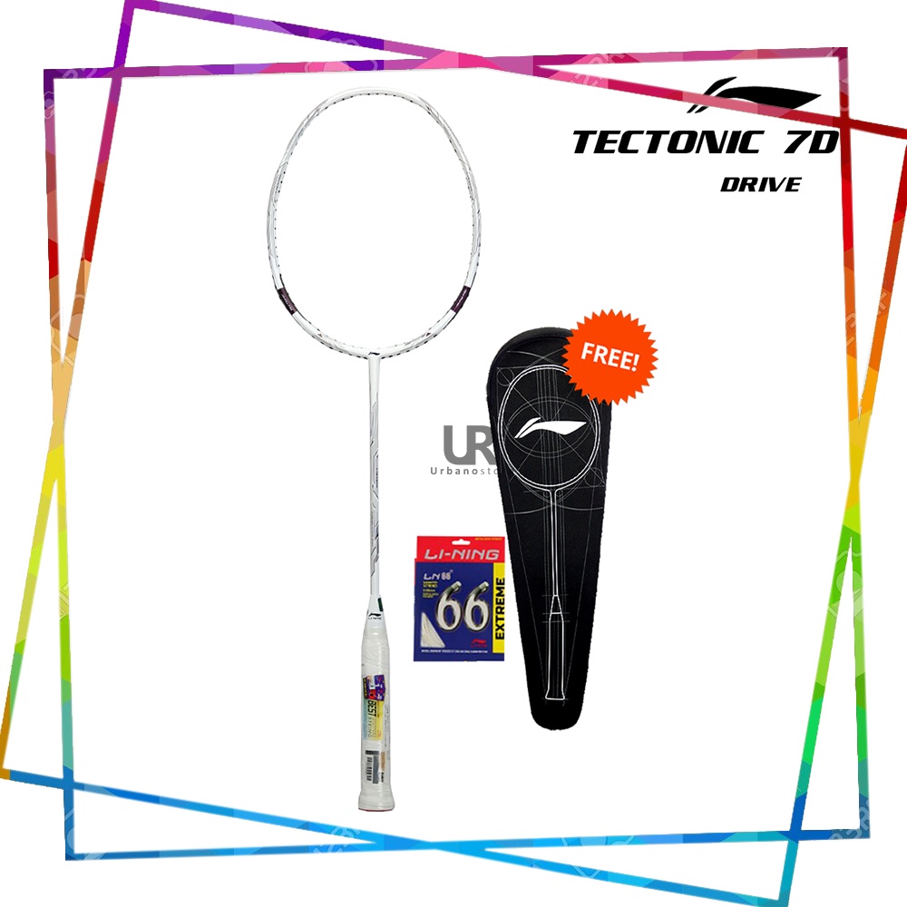 Raket LINING Bulutangkis Badminton TECTONIC 7 DRIVE Original